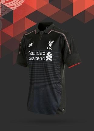 Футболка new balance, liverpool fc , xs