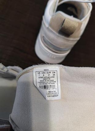 Чоловічі кросівки k-swiss cannonshield alth (41-26см.)2 фото