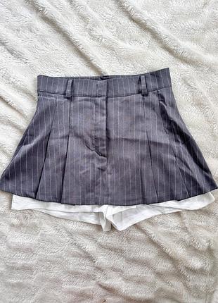 Спідничка-шорти на кожен день. розмір 38. мої параметри ог88, от 73, об93