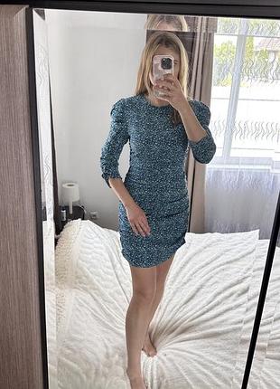 Сукня zara в квітковий принт