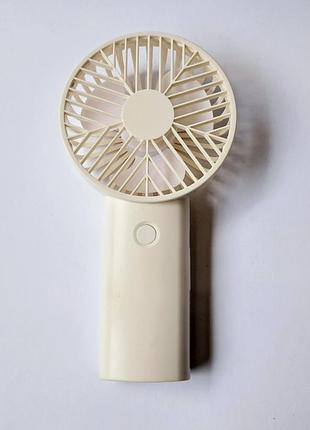 Аккумуляторный портативный мини-вентилятор mini fan a10-22 белый