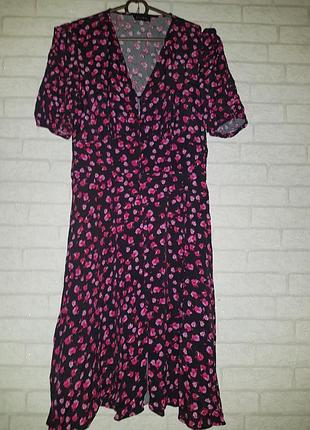 Платье в цветочный принт 2