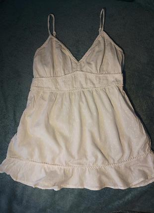 Майка с тонкими лямками