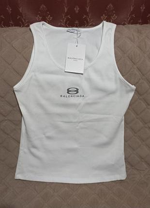 Майка котонова в рубчик , розмір м-л