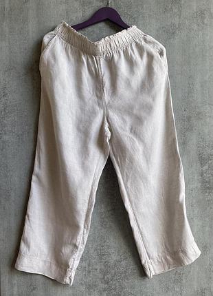 Лляні базові кюлоти h&m