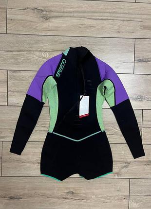 Жіночий гідрик гідрокостюм speedo female shorty l/s розмір s новий