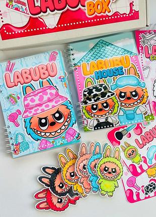 Альбом на липучках labubu (бокс)