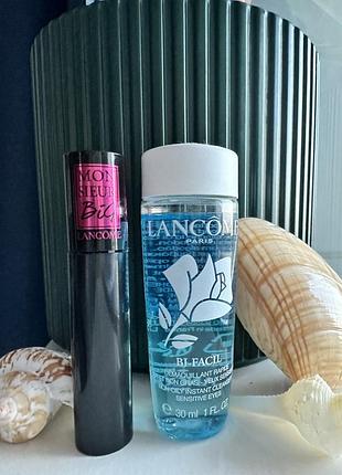LancΩme набор тушь lancome monsieur big mascara и демакияж