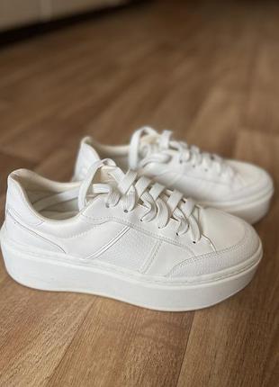 Кеди білі жіночі zara