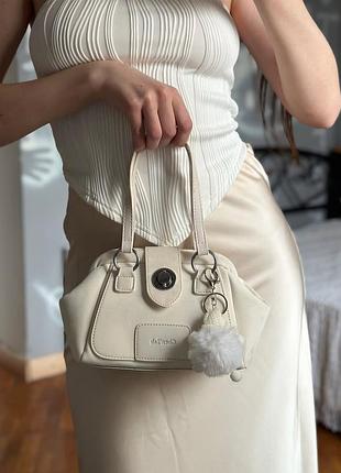 Універсальна містка сумка з короткими та довгими ручками з брелоком