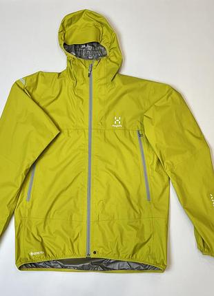 Мужская куртка haglöfs m series gore-tex размер l водонепроницаемая