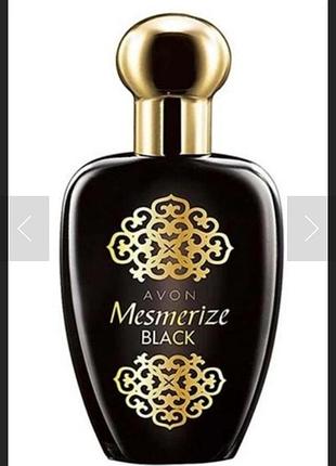 Туалетна парфумна вода для жінок avon mesmerize black 50 мл мемерайз блек ейвон