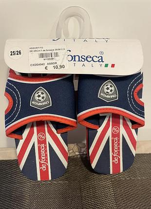 Детские пляжные шлепанцы de fonseca