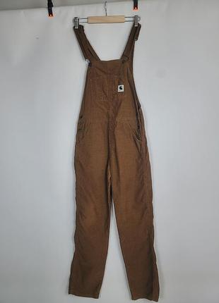 Вельветовый/велюровый комбинезон carhartt wip