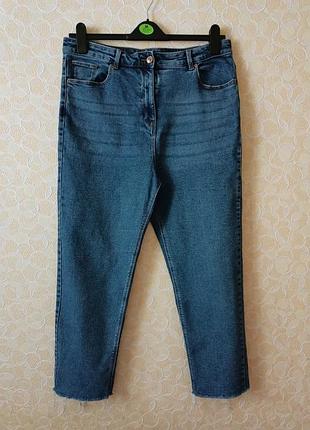 Джинси mom  slim fit papaya