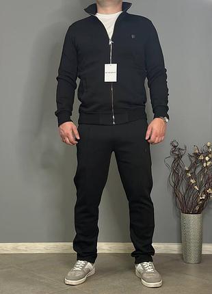 Спортивний брендовий чоловічій новий костюм givenchy (чорний) – ексклюзив від люксового бренду!