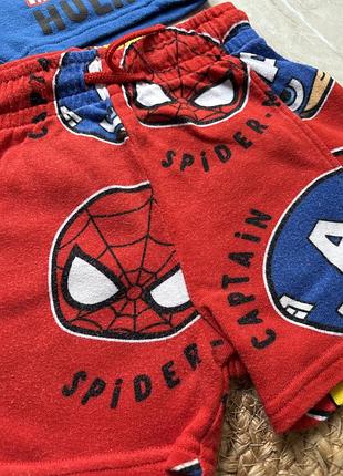 Шорти 2 пари 2-3 роки марвел 4