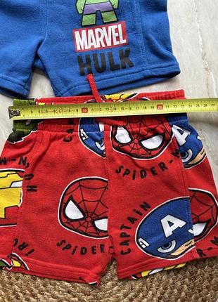 Шорти 2 пари 2-3 роки марвел 6