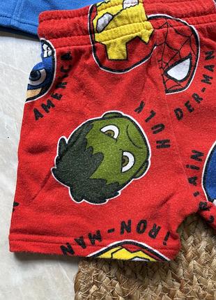 Шорти 2 пари 2-3 роки марвел 5