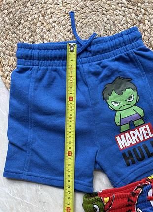 Шорти 2 пари 2-3 роки марвел 2