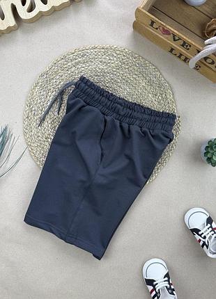 Шорты 146-164 графит 2