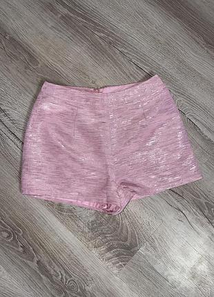 Короткі шорти з люрексом forever 21 , s