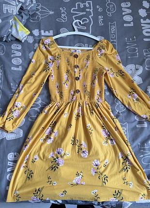 Сарафан цветы