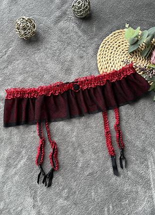 Пояс для панчіх чулок сітка