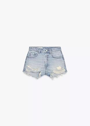 Джинсові шорти zara 3607/002