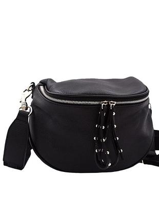 Шкіряна італійська сумка genuine leather