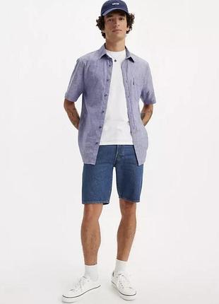 Чоловічі джинсові шорти levis 501 premium