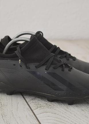 Adidas crazyfast чоловічі футбольні бутси чорні оригінал 40 40.5 розмір