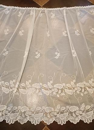 Гардина на кухонное окно 150×230см