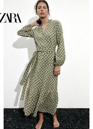 Zara міді сукня плаття