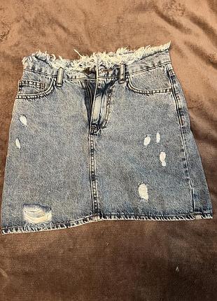 Джинсова спідниця жіноча хс