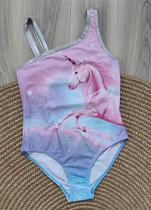 Купальник суцільний для дівчинки f&f з єдинорогом