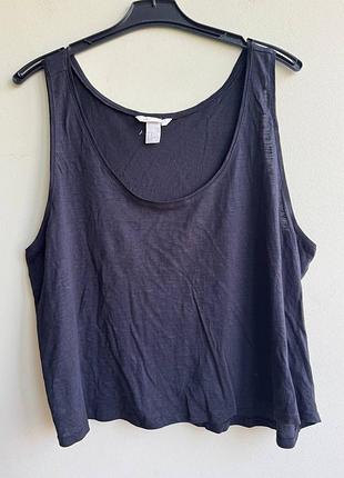 Женская майка хлопок/модал h&amp;m