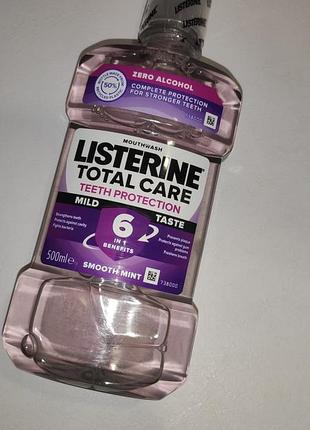 Ополаскиватель для полости рта listerine total care 500 мл