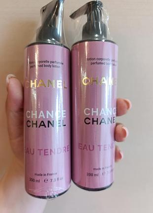 Парфюмированный лосьон для тела chanel chance eau tendre brand collection 200 мл в стиле бренда