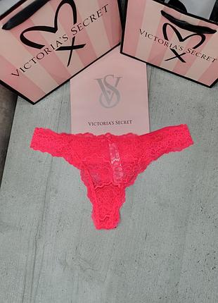 Трусики-стринги кружевные. dream angels. victoria’s secret. оригинал 🇺🇸
