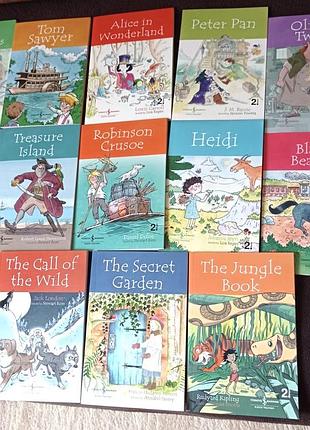 Книги для читання англійською мовою а1-а2