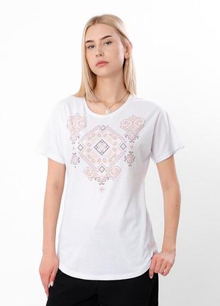 Футболка вышиванка (имитация), футболка с принтом вышивки орнамент