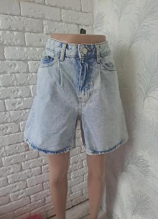 Шорты джинсовые