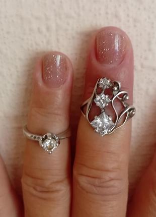 Серебряные колечки