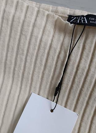 Мягкое платье в рубчик от zara, размер m, l9 фото
