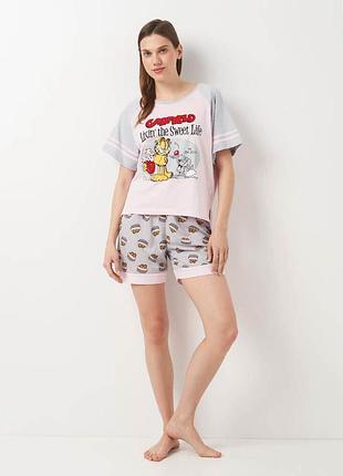 Пижама женская (футболка + шорты) boyraz 192087
