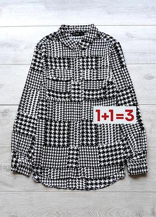 1+1=3 🎁 легка сорочка у клітинку від  f&f