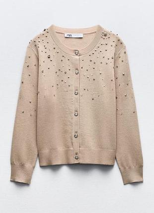 Must have! святковий кардиган/кофта на ґудзиках zara з лімітованої колекції.