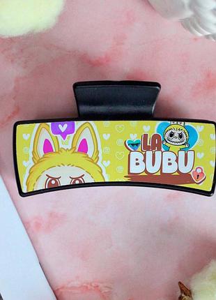 Заколка крабик для волосся labubu
