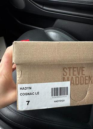 Сандалі, шльопки жіночі steve madden, оригінал,  по устілці 23,5 см. натуральна шкіра, нові.2 фото